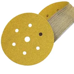 GENERICO - Disco de Lija Grano 100 para Lijadora 225mm pack de 10 pcs