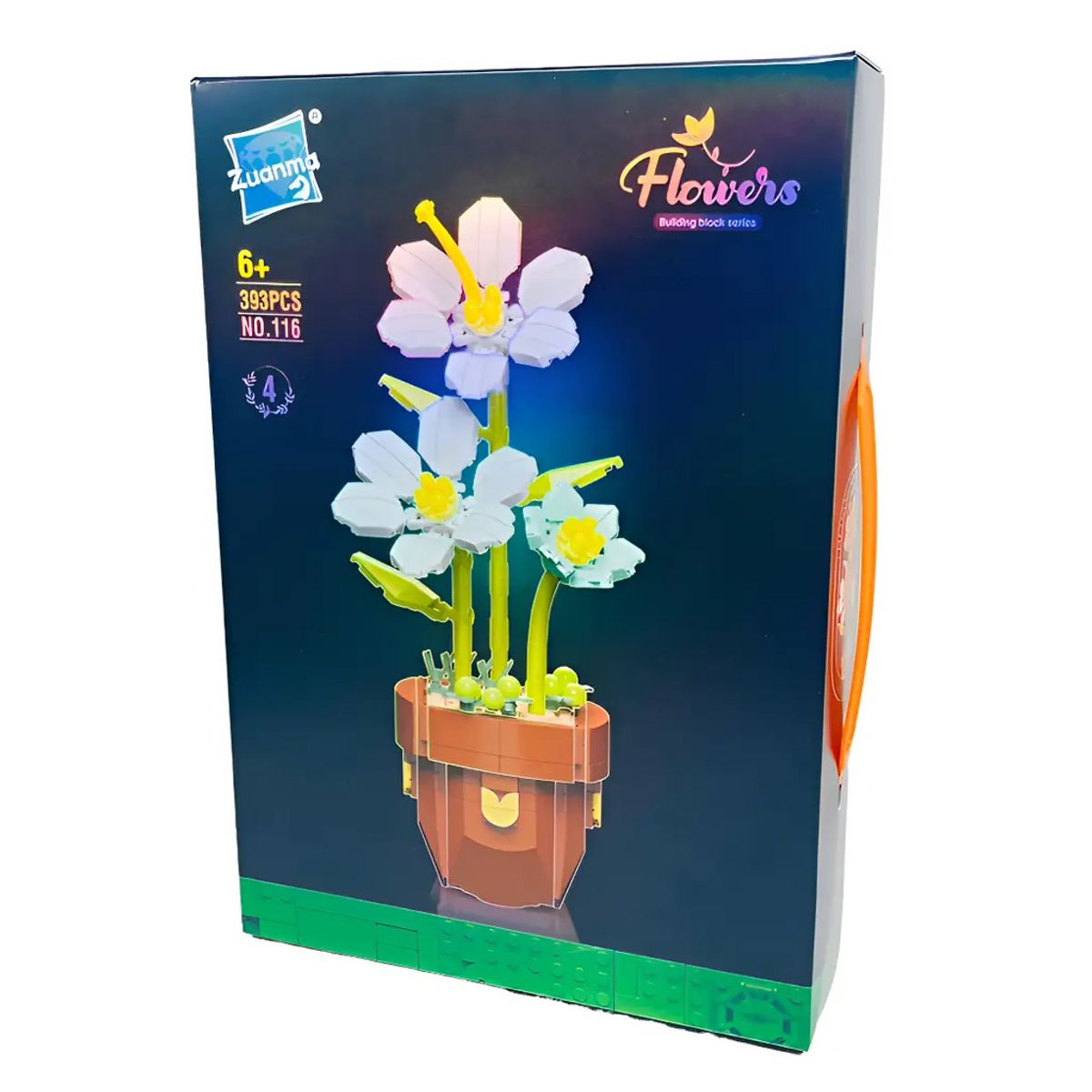 GENERICO - Juego De Bloques Tipo Lego Lily Construccion Armable Flores Hermosas Niños
