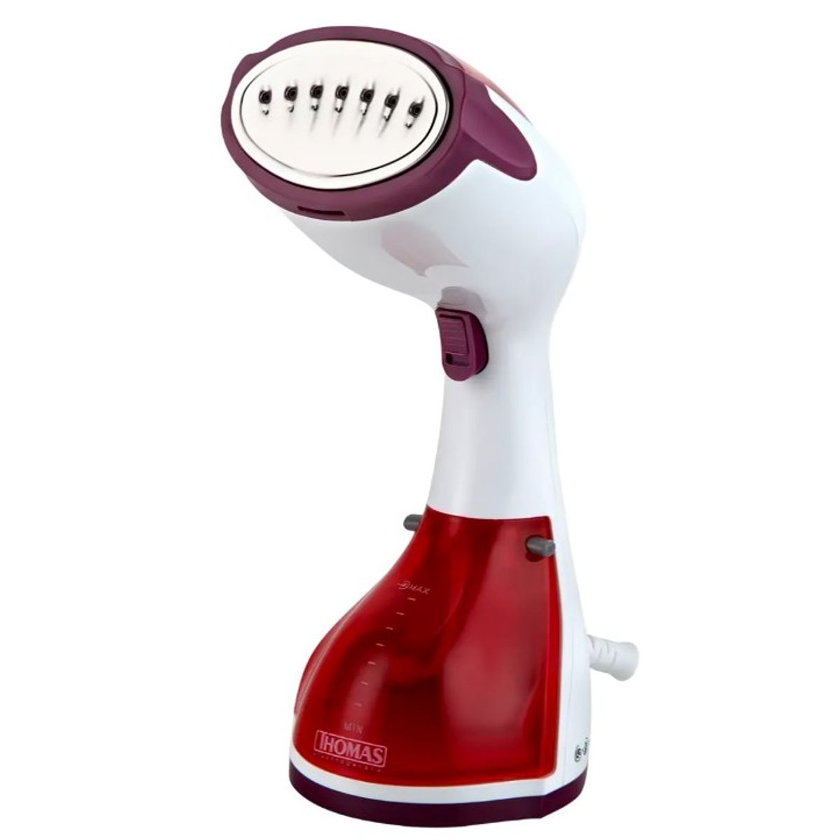 THOMAS - Plancha A Vapor Vertical 1200W 260ml Blanca Roja Th-7300 Thomas