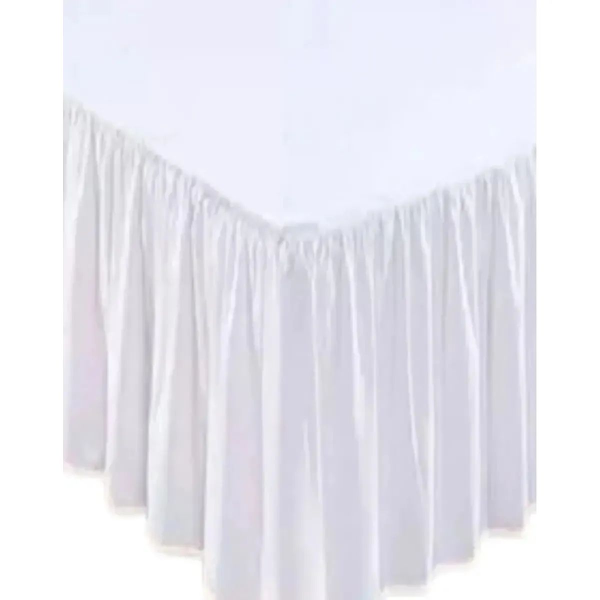 GENERICO - Faldon Protector para cama 2 plazas el complemento perfecto para tu ropa de cama 150x200 Cm