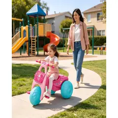 GENERICO - Correpasillos Infantil Moto Lunar Didactica De 3 Ruedas