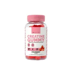 GENERICO - Creatine Gummy 4 Active 90 Gummies Frutilla - Fuerza Total