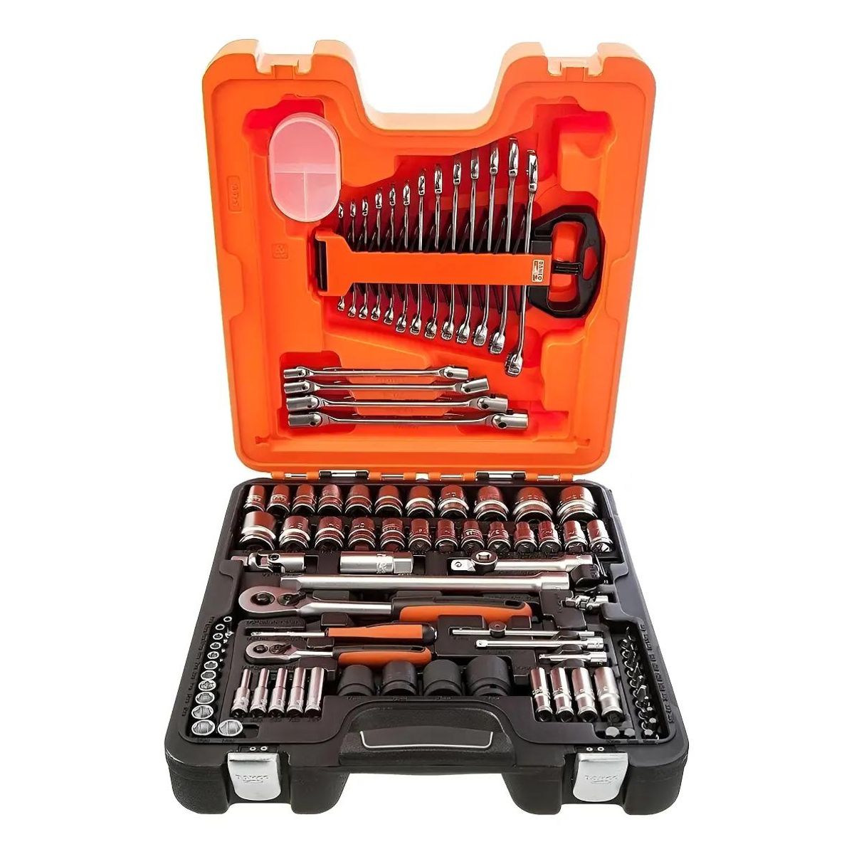 GENERICO - Caja de Dados y Llaves 14 y 12 con 87 Piezas