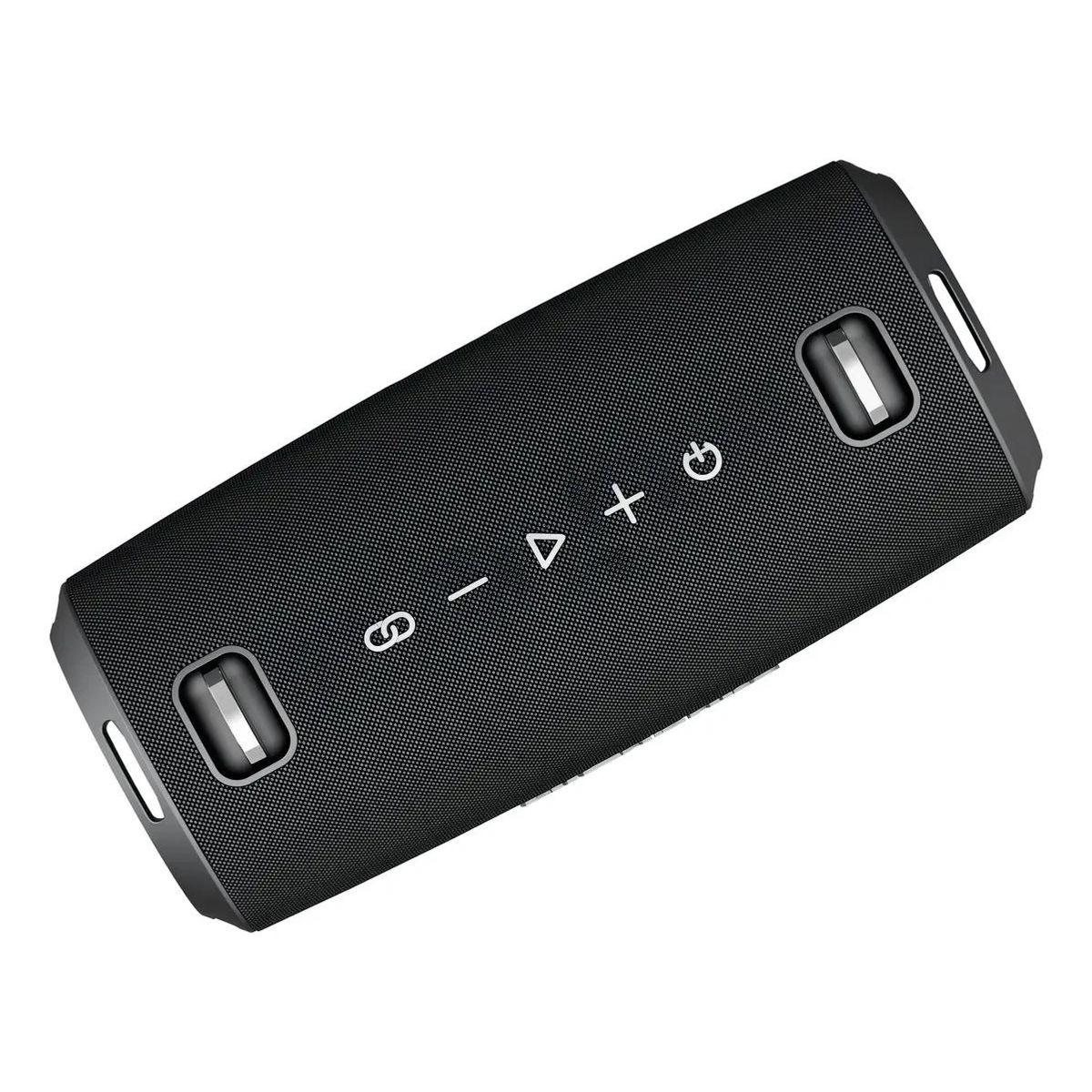 GENERICO - Altavoz portátil impermeable con luz LED RGB