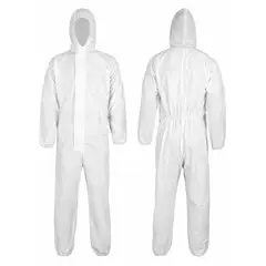 GENERICO - Buzo Desechable Blanco Line 1120 Buzo Tyvek Buzo de Papel Talla XL