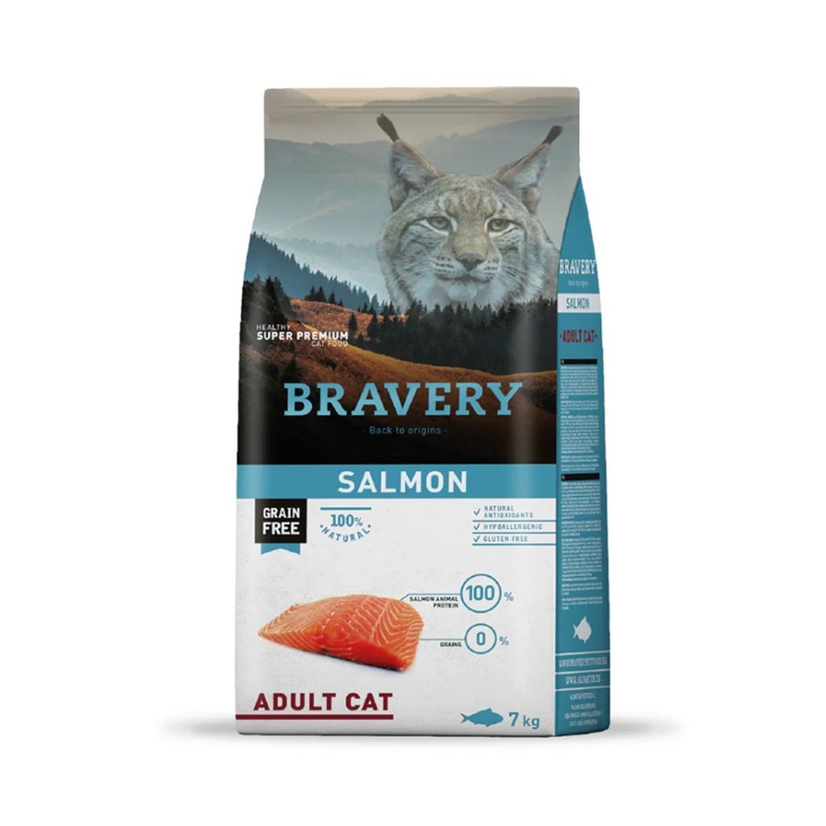 Bravery Gato Adulto Esterilizado Salmon 7 kg., marca BRAVERY - Foto Principal