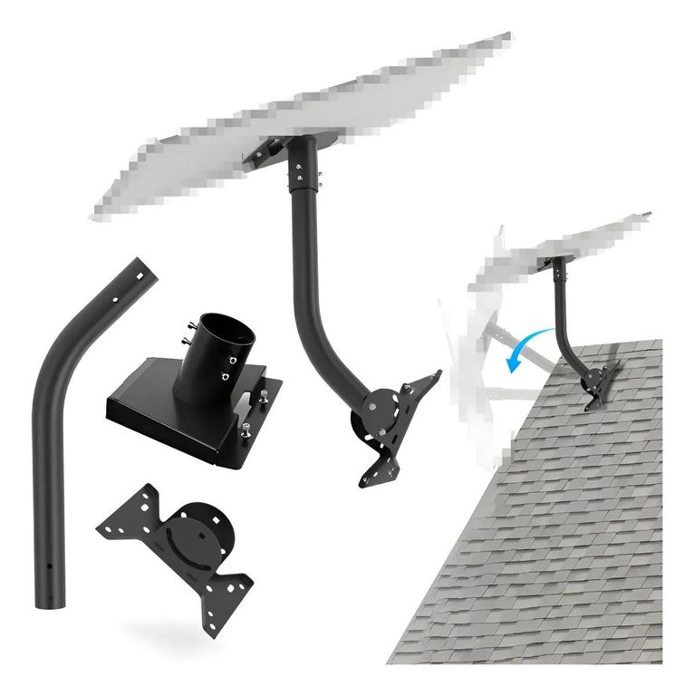 GENERICO Soporte para mástil de antena Starlink V4 con kit de inst