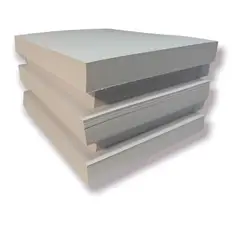 GENERICO - Opalina Lisa Blanca 180 g Tamaño Oficio 500 Hojas