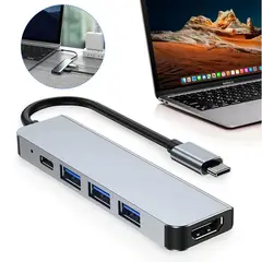 GENERICO - Hub USB Tipo C a HDMI 4K para MacBook y iPad