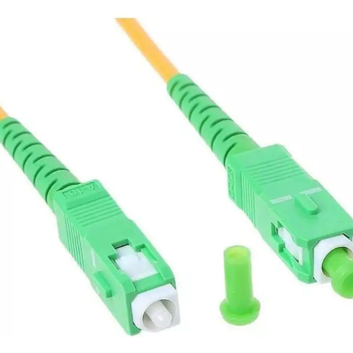 GENERICO - Jumper Fibra Óptica SCAPC 3 Metros Pack 5