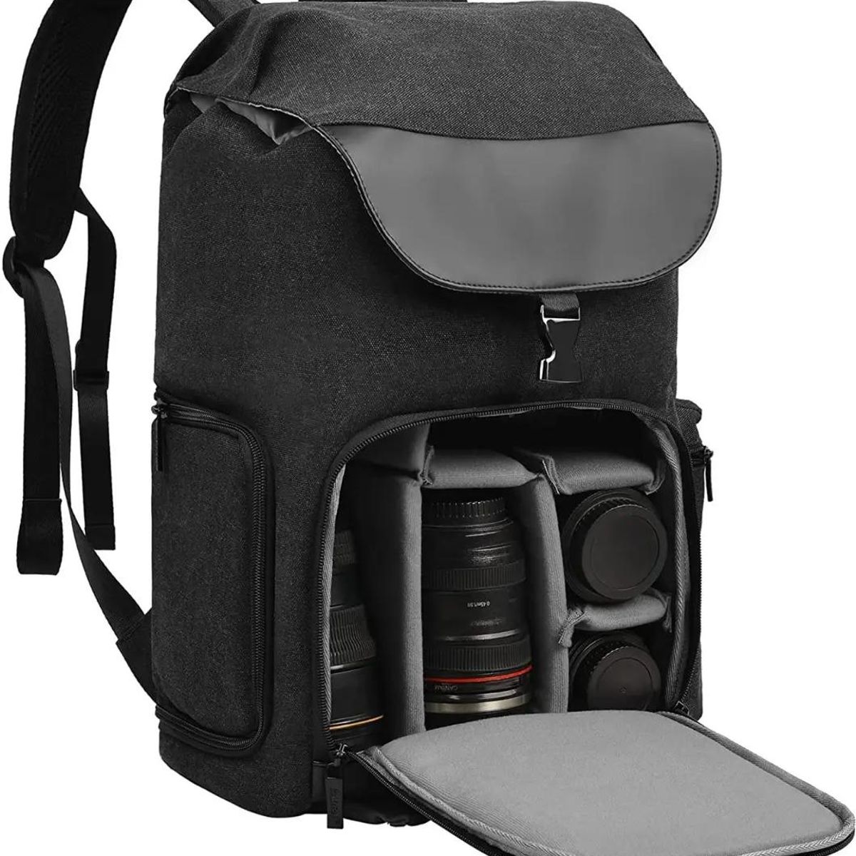 GENERICO - Mochila Acolchada para Cámara Fotográfica