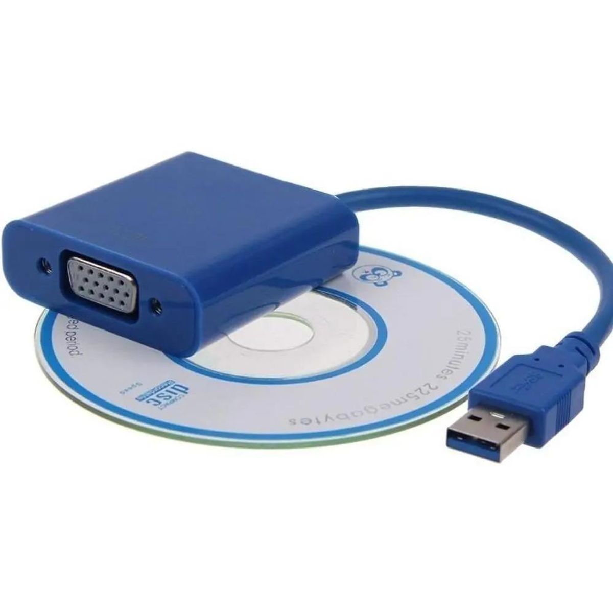 GENERICO - Adaptador USB 3.0 a VGA para Video y Monitor