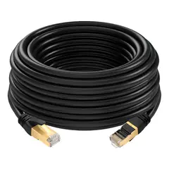 GENERICO - Cable de Red Cat8 15m Doble Blindaje 40 Gbps