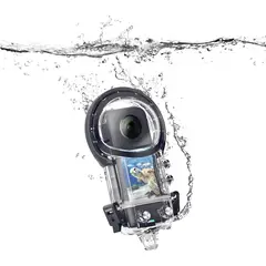 GENERICO - Carcasa Impermeable para Insta360 X3 hasta 50m