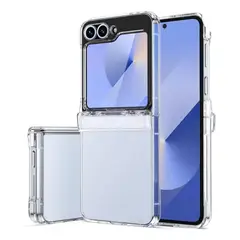 GENERICO - Carcasa Transparente con Bisagra para Samsung Z Flip 6