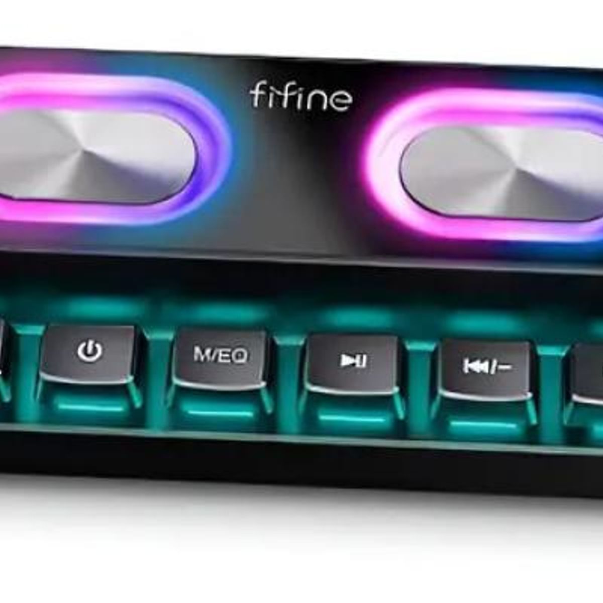 GENERICO - Parlante Ampligame A16 Bluetooth USB RGB Negro