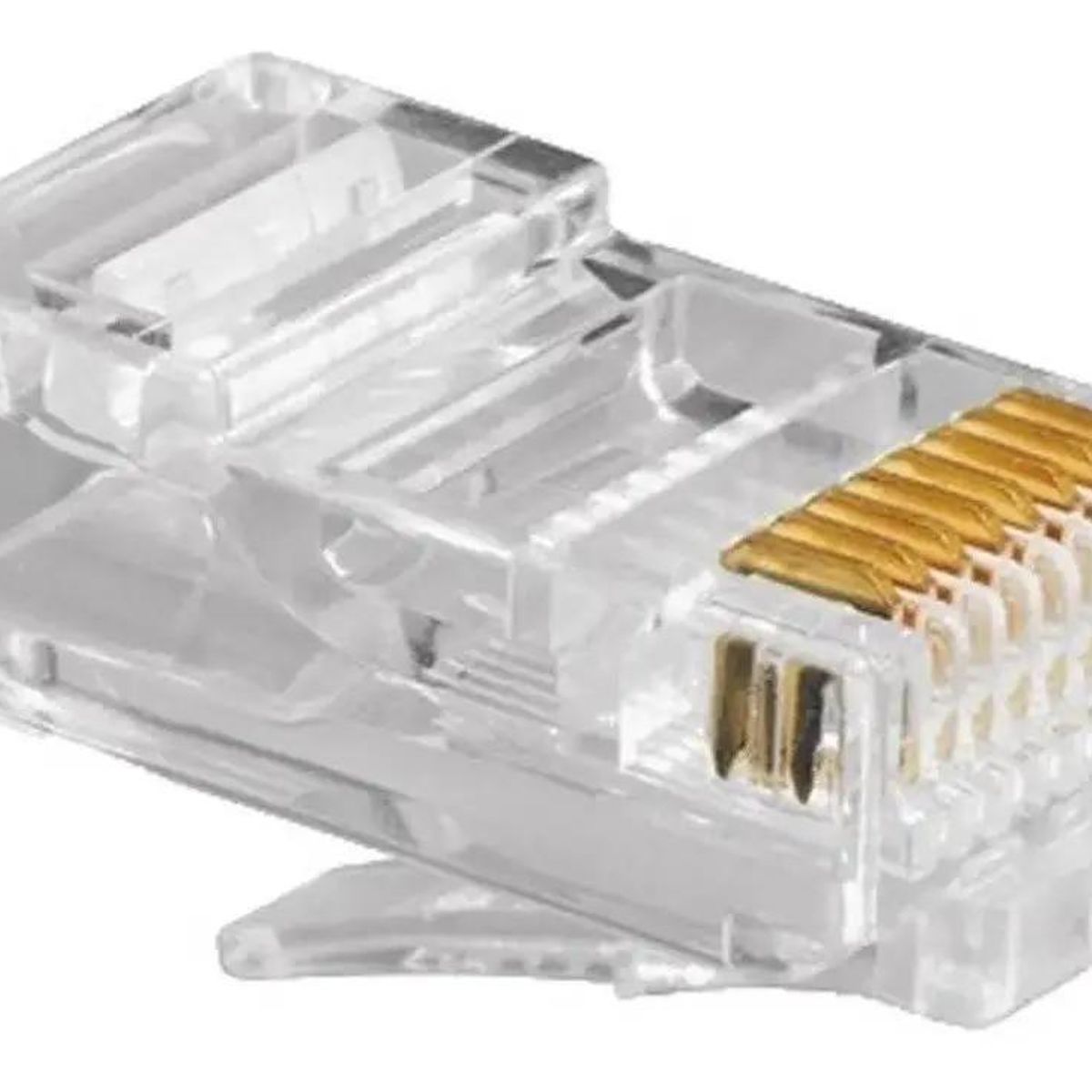 GENERICO - Conector RJ45 Cat5e Unifilar 100 unidades