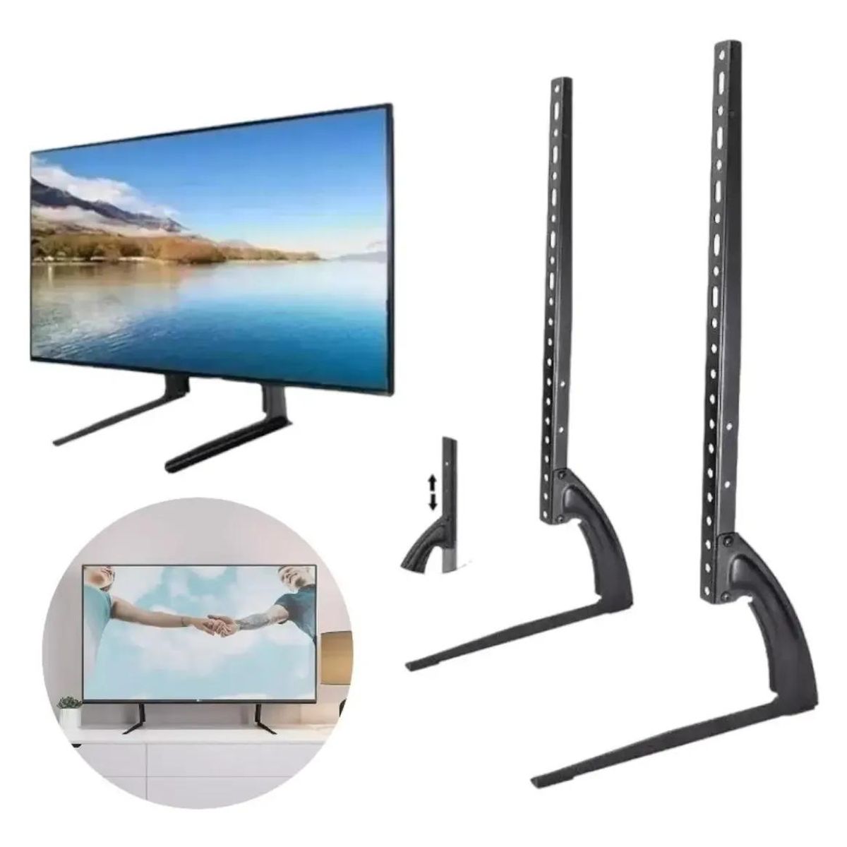 GENERICO - Base soporte universal para TV de 37 a 75 pulgadas