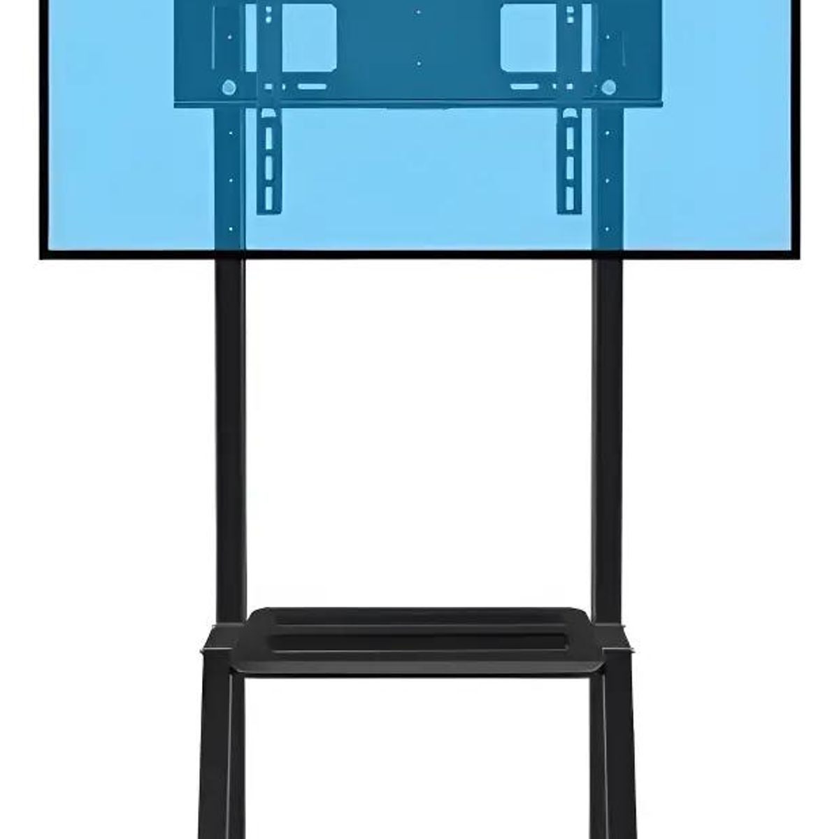 GENERICO - Rack soporte móvil para TV 32 a 75 pulgadas con ruedas