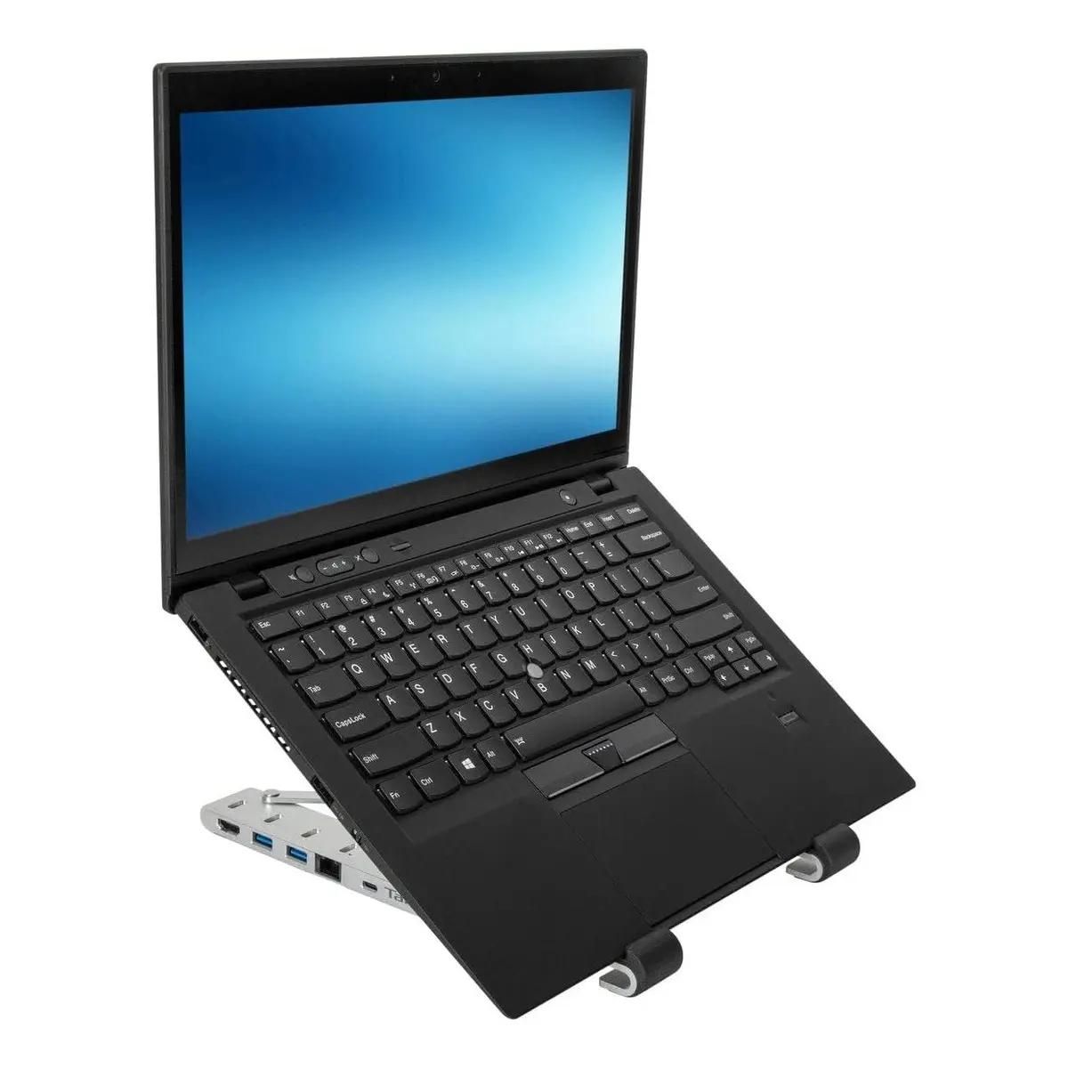 GENERICO - Soporte para portátil con docking USB-C