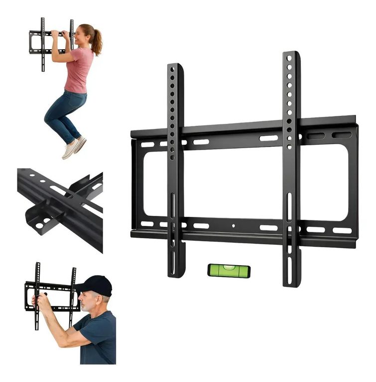 GENERICO Soporte Fijo de Pared para TV 40-85" Capacidad 75kg