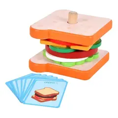 GENERICO - Juego Didáctico de Madera para Simulación de Sándwich