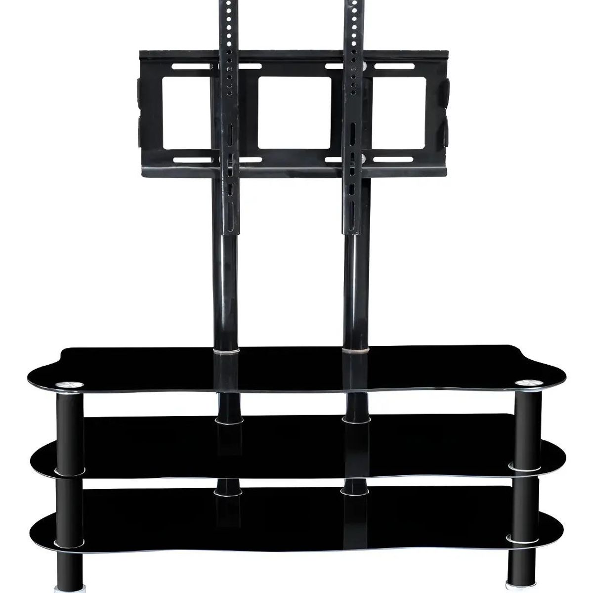 GENERICO - Soporte Universal para TV 21 a 50 Pulgadas con 3 Bandejas