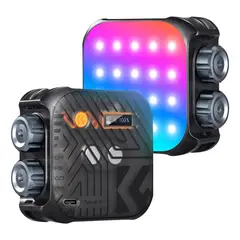 GENERICO - Luz de video RGB 360° con 21 efectos de color