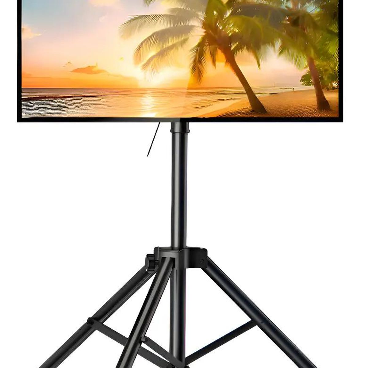 GENERICO - Base trípode pedestal para TV 32 a 55 pulgadas giratoria