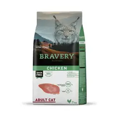 BRAVERY - Gato Adulto Pollo 7 kg.