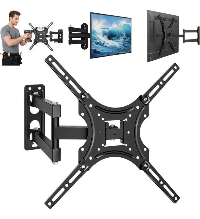 GENERICO Soporte de Pared Articulado para TV 32 a 55 Pulgadas