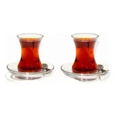 GENERICO - Set de Té Turco para 2 Personas con Accesorios