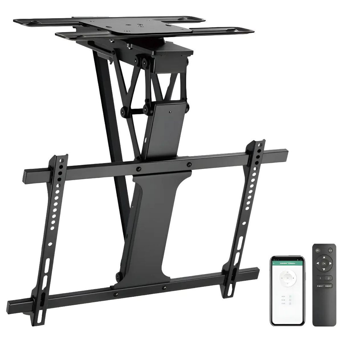 GENERICO - Soporte de techo motorizado para TV 32-70 pulgadas