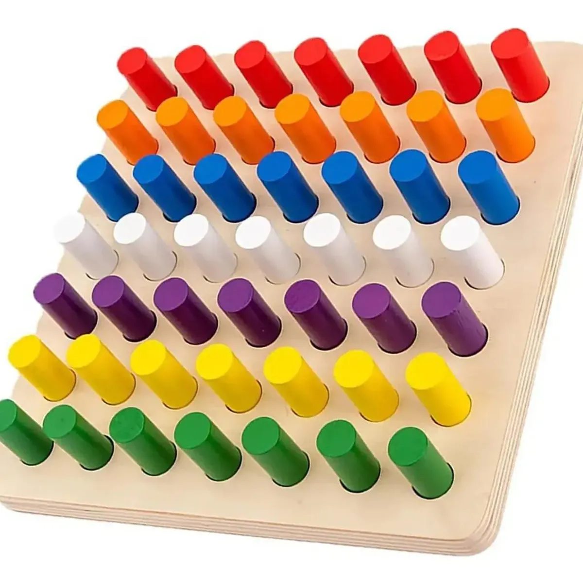 GENERICO - Juguete educativo de palitos de colores para niños