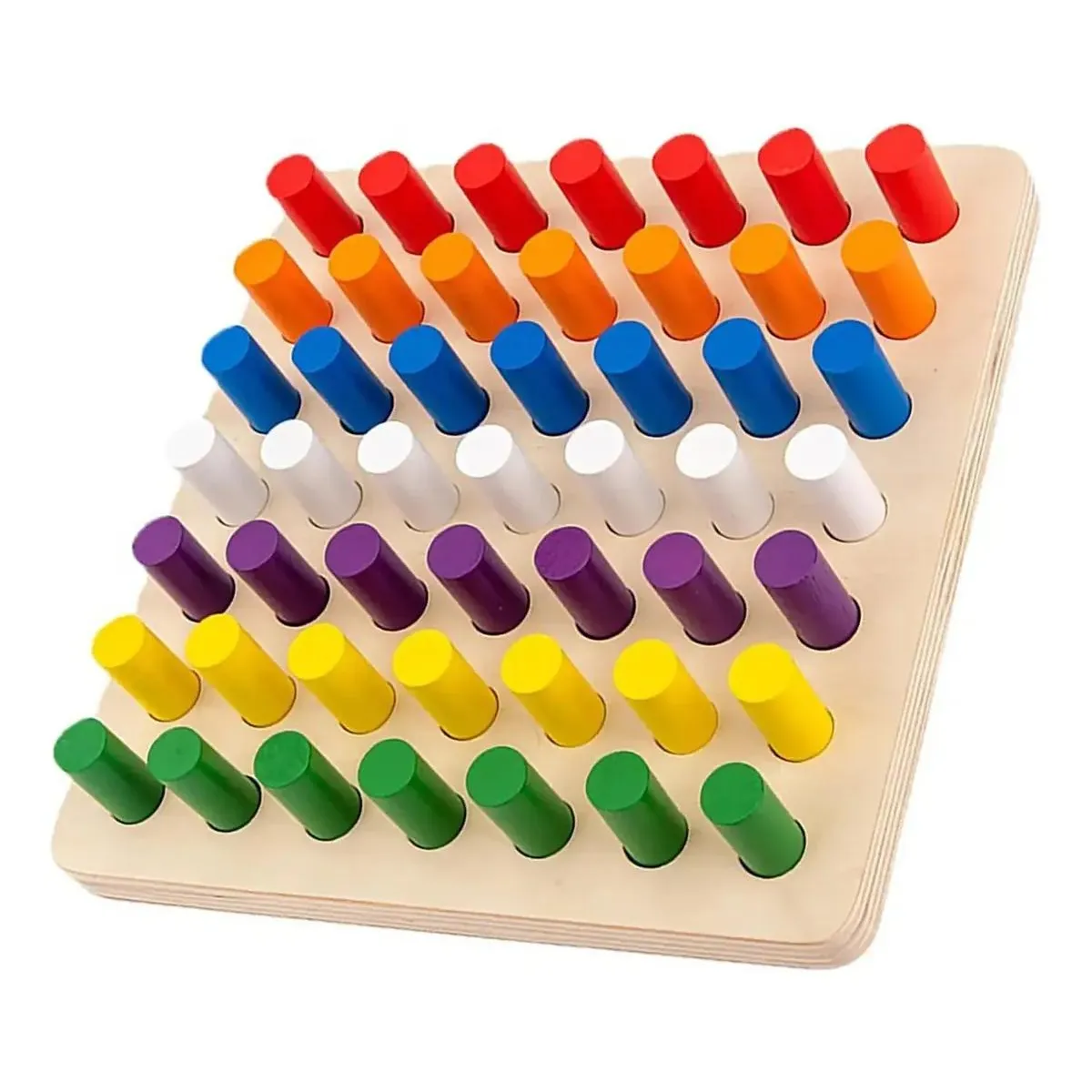 GENERICO - Juguete educativo de palitos de colores para niños