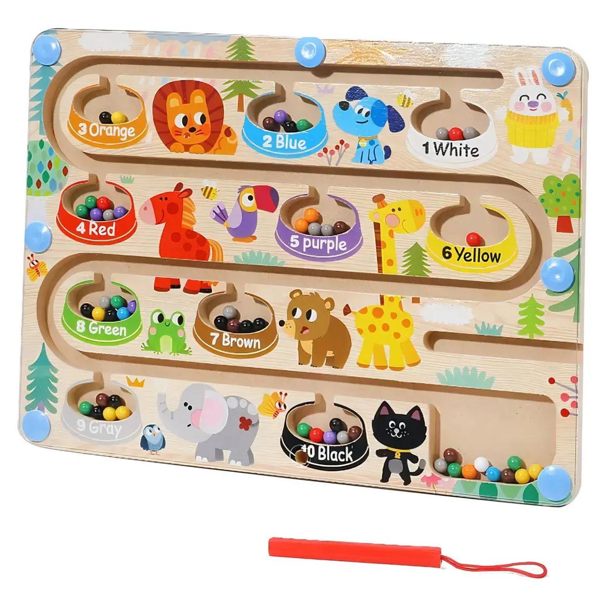 GENERICO - Juego Didáctico para Niños para Aprender Animales
