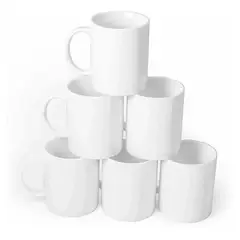 GENERICO - Caja 36 Tazones para Sublimación Blanco 11oz
