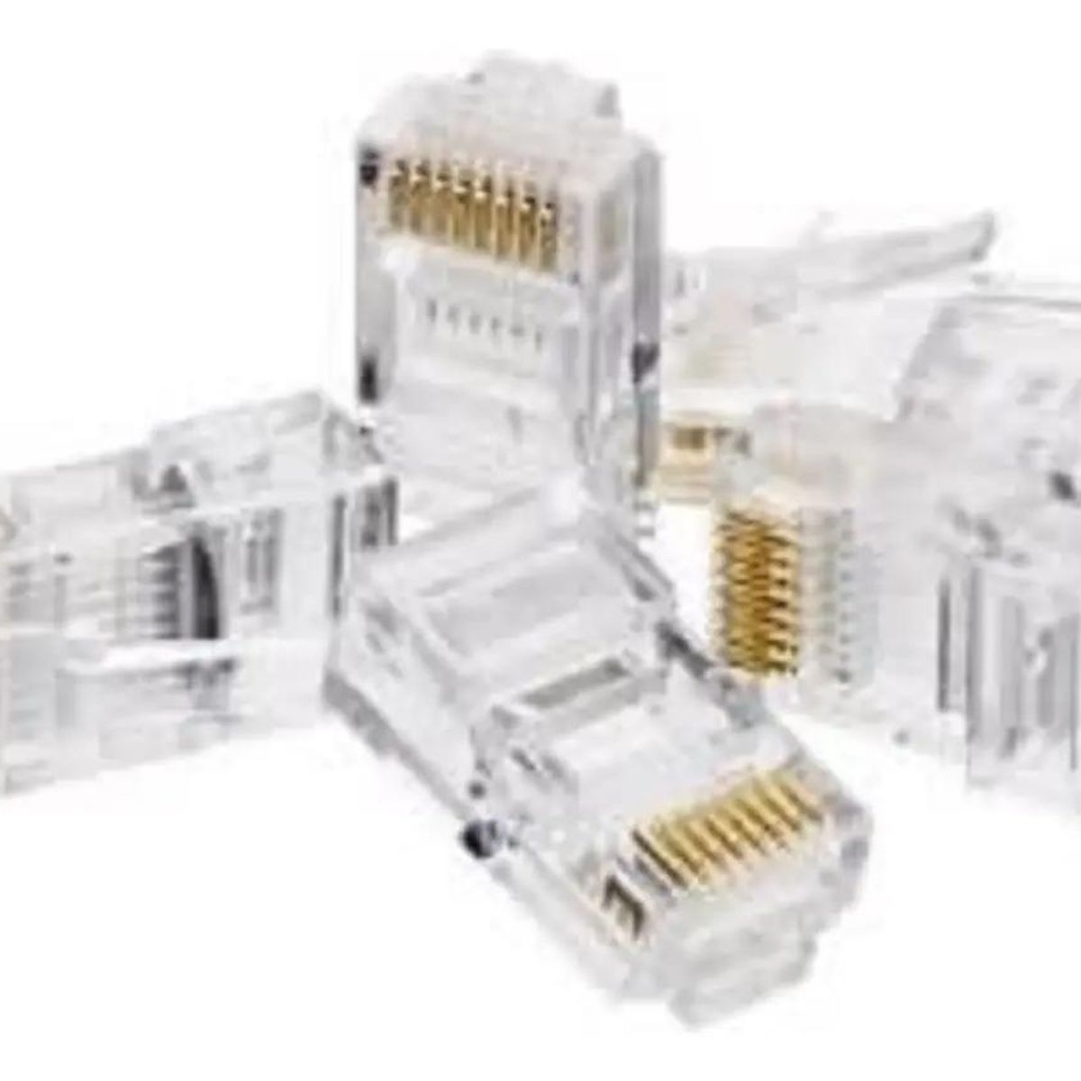 GENERICO - Conector RJ45 Cat6 Paquete 50 Unidades