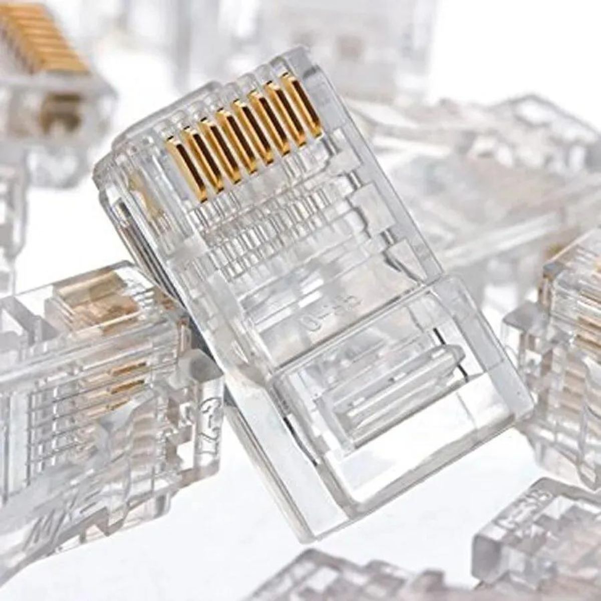 GENERICO - Conector RJ45 Cat6 Paquete 50 Unidades