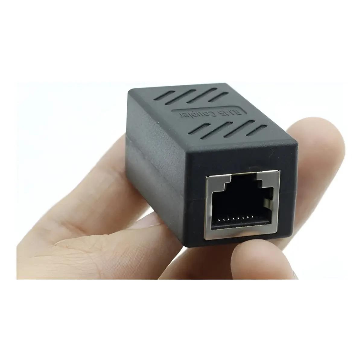 GENERICO - Conector Copla Línea Cat6 RJ45 Hembra 8P8C