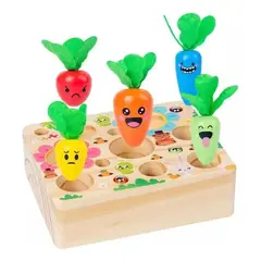 GENERICO - Juguete de Madera para Coordinación Ojo-Mano Infantil