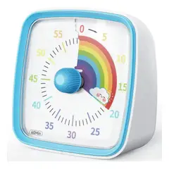 GENERICO - Reloj Temporizador Visual 60 Minutos para Control de Tiem