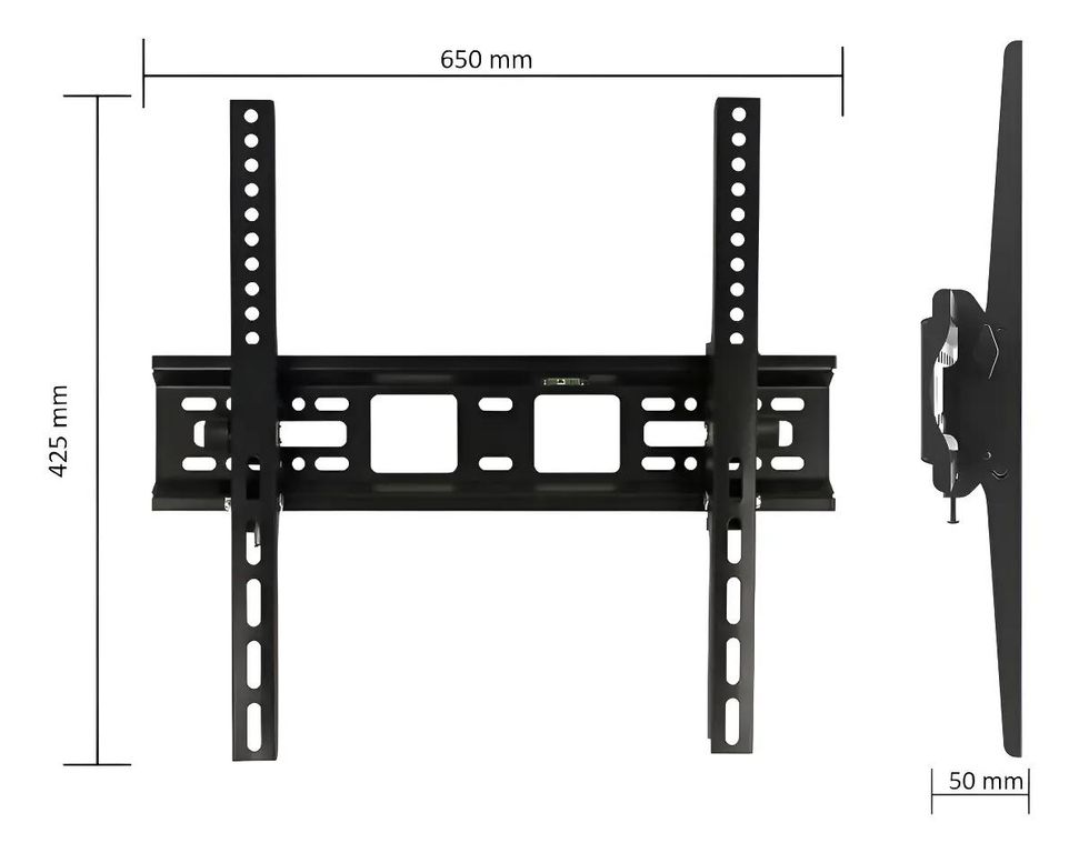 GENERICO Soporte de Pared Fijo Reclinable para TV 32 a 55 Pulgadas