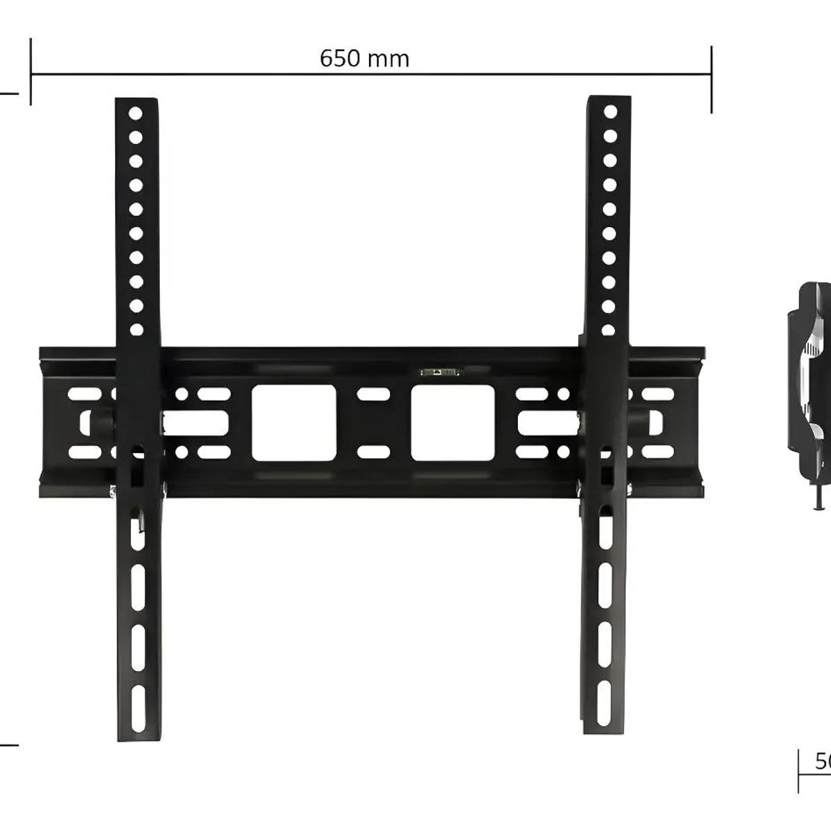 GENERICO - Soporte de Pared Fijo Reclinable para TV 32 a 55 Pulgadas