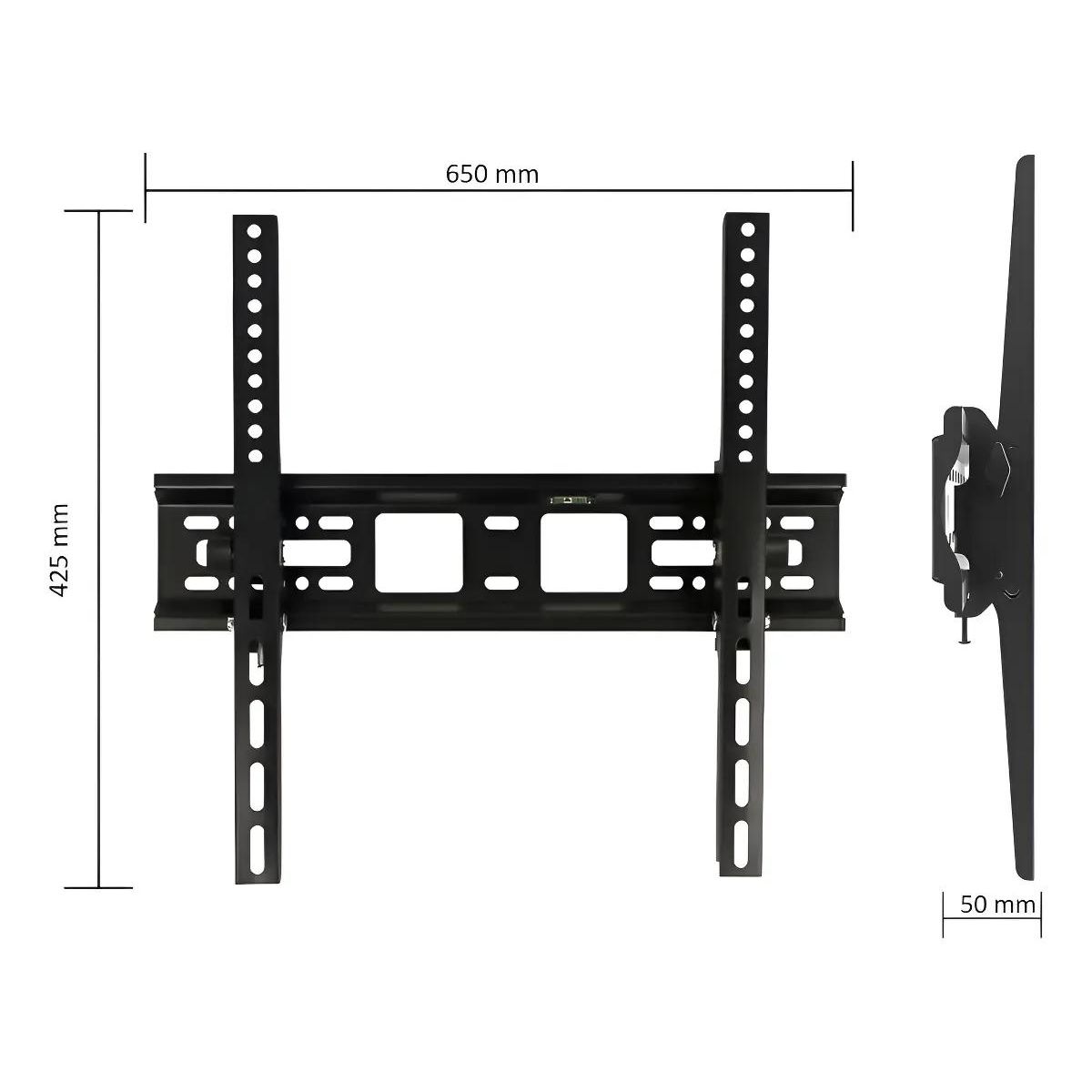 GENERICO - Soporte de Pared Fijo Reclinable para TV 32 a 55 Pulgadas