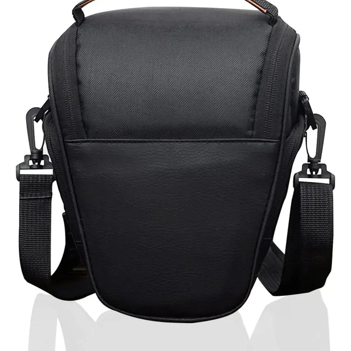 GENERICO - Bolso Acolchado para Cámara DSLR y Lente Negro