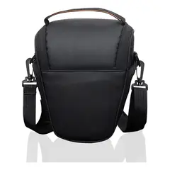 GENERICO - Bolso Acolchado para Cámara DSLR y Lente Negro
