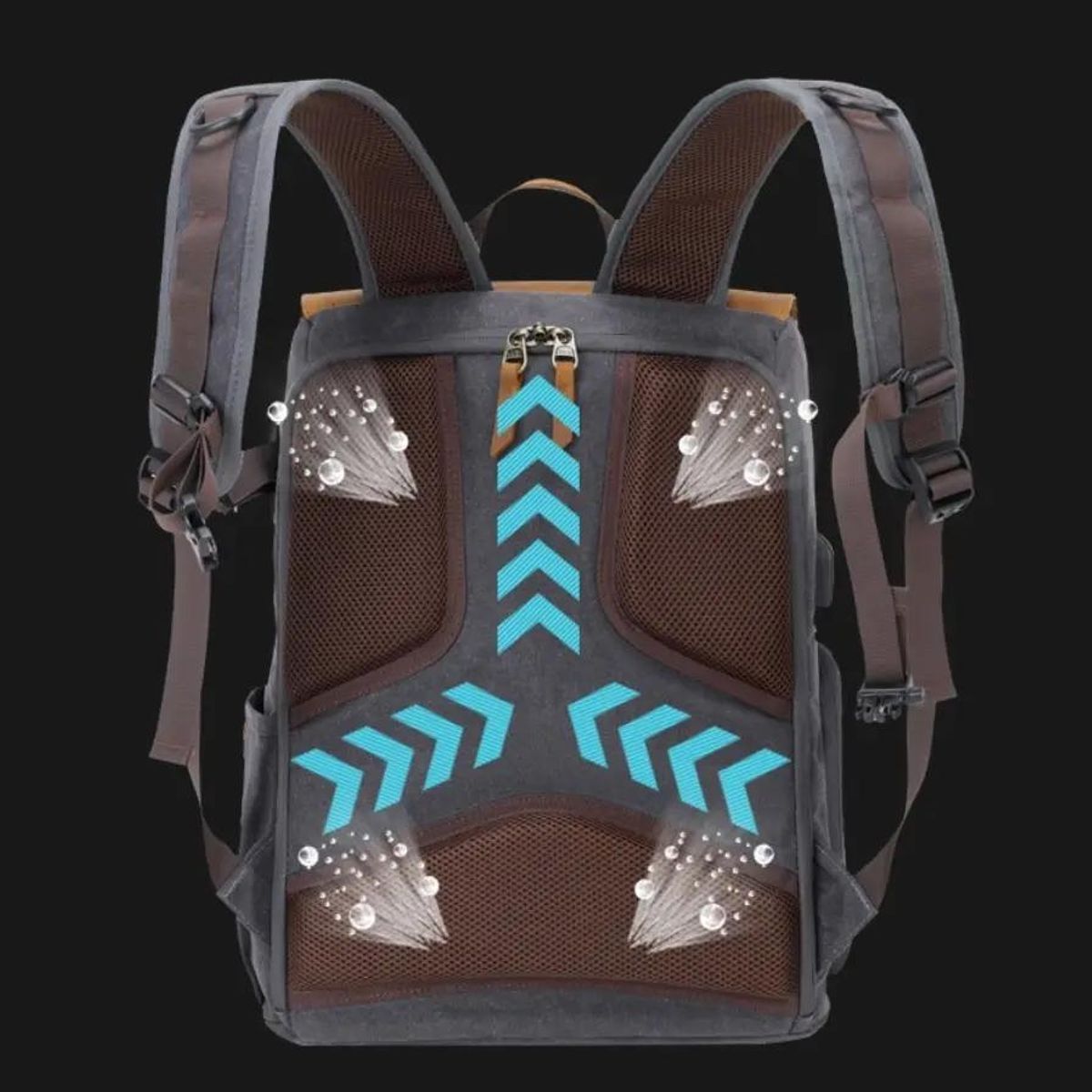 GENERICO - Mochila Profesional Impermeable para Cámara Fotográfica