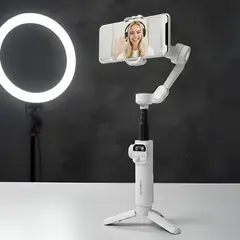 GENERICO - Gimbal Estabilizador 3 Ejes para Celular Aspor Smart X2