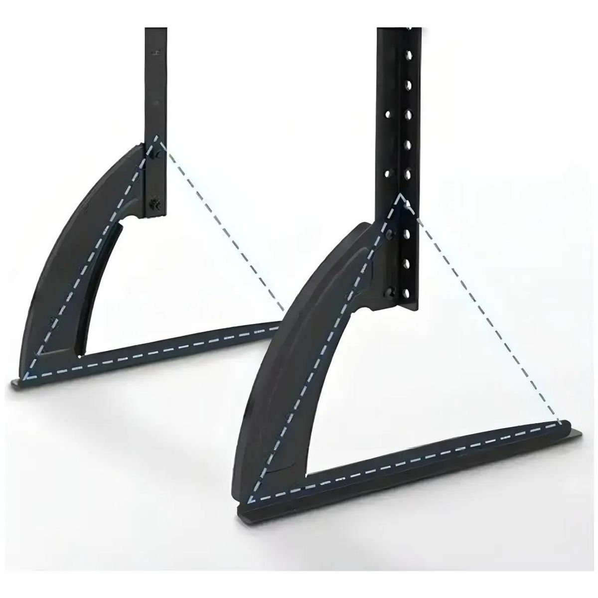 GENERICO - Base Universal para TV de 37 a 75 Pulgadas con Altura Reg